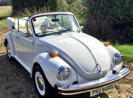 Classic VW Beetle for weddings in Maidenhead